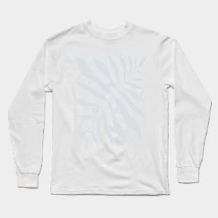 Wild Ferns: Tangerine Edition Art Print | Mid-Century Edition Long Sleeve T-Shirt